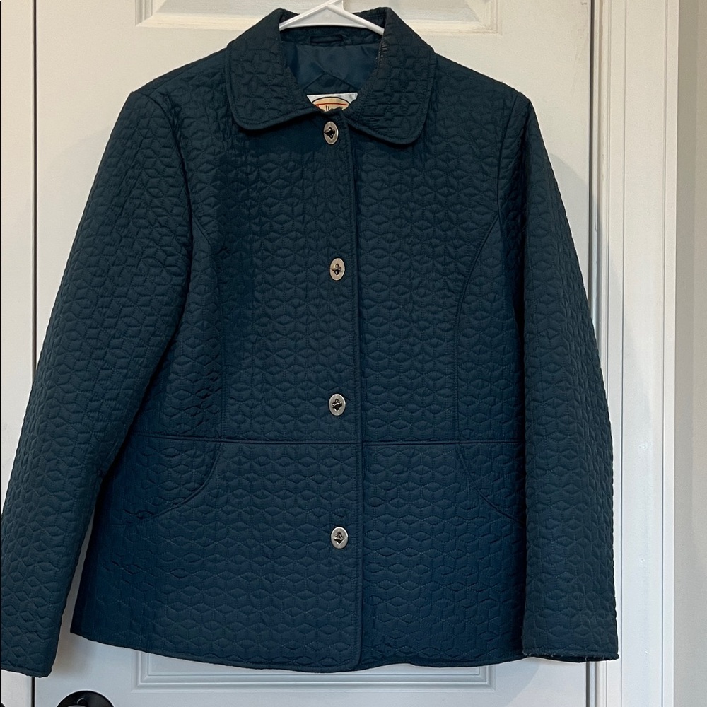 Talbots Quilted Women's Jacket - Teal